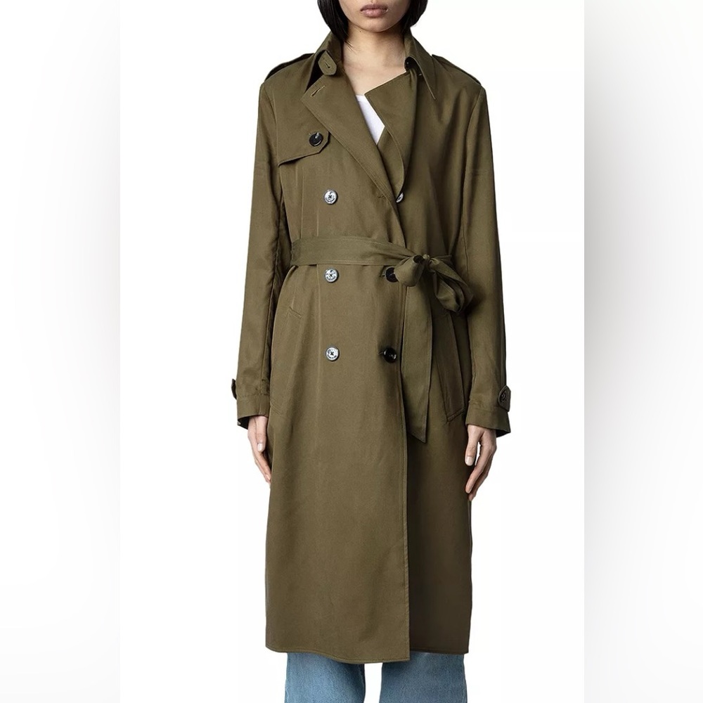 Zadig & Voltaire La Parisienne Trench Coat size XS